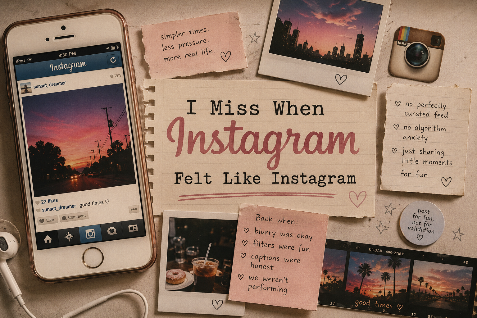I Miss When Instagram Felt Like Instagram
