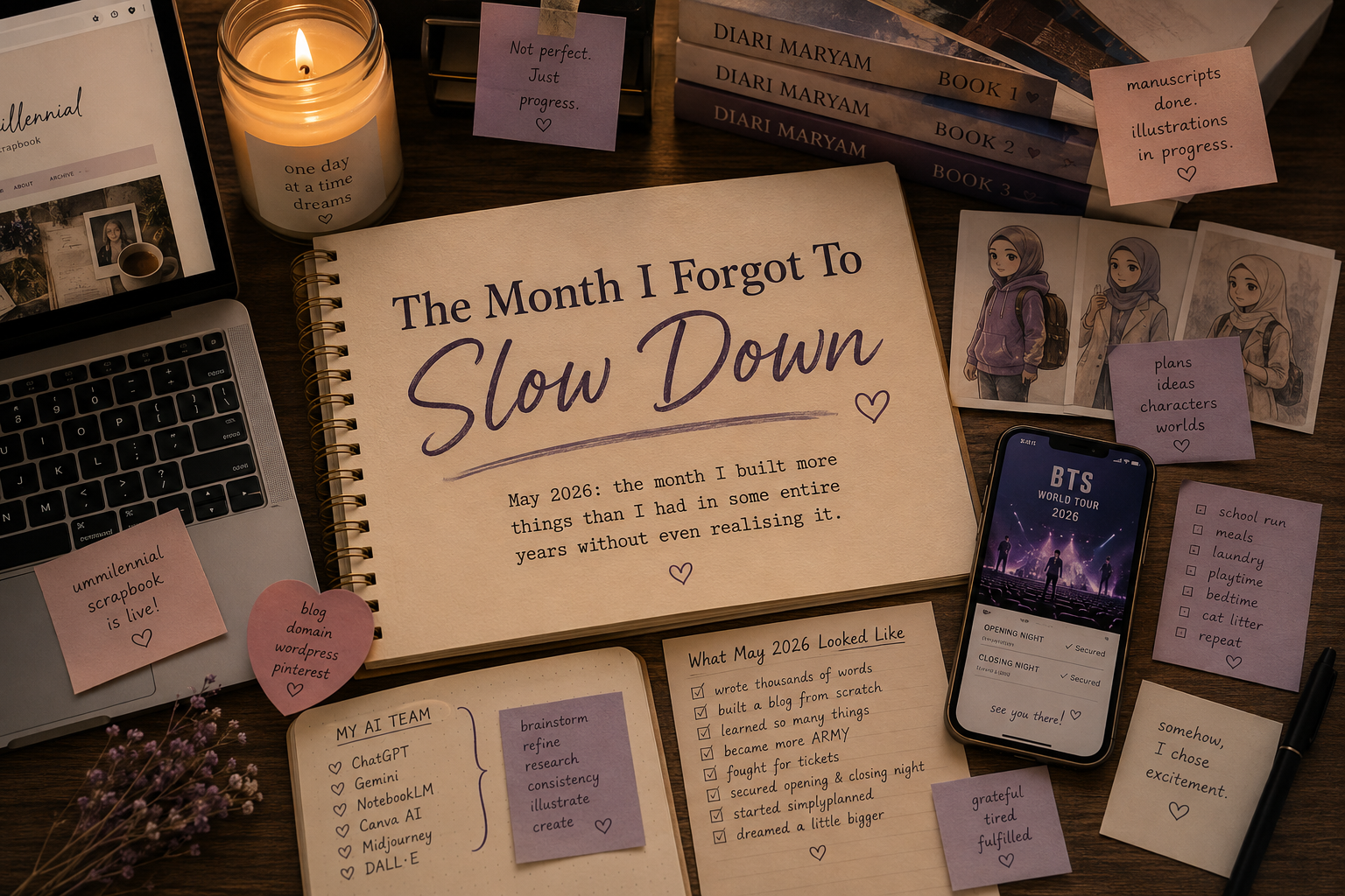 The Month I Forgot To Slow Down