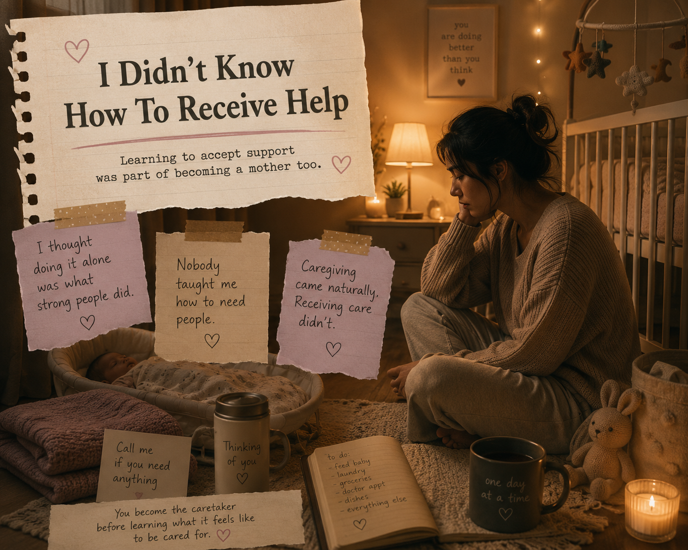 I Didn’t Know How To Receive Help
