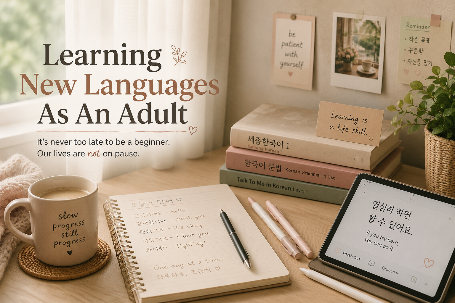 Learning New Languages As An Adult