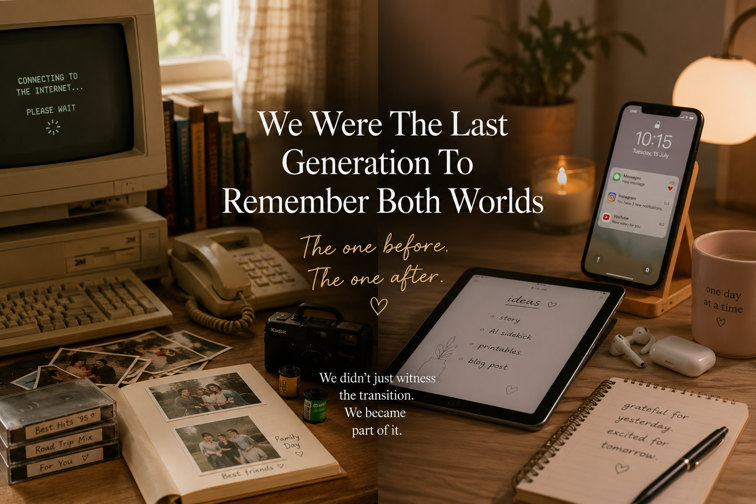We Were The Last Generation To Remember Both Worlds