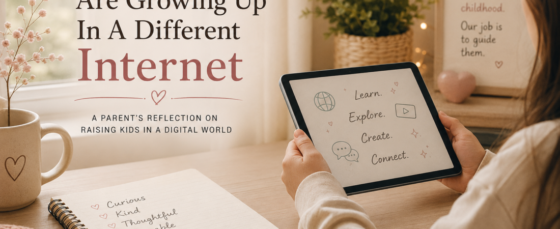 My Children Are Growing Up In A Different Internet