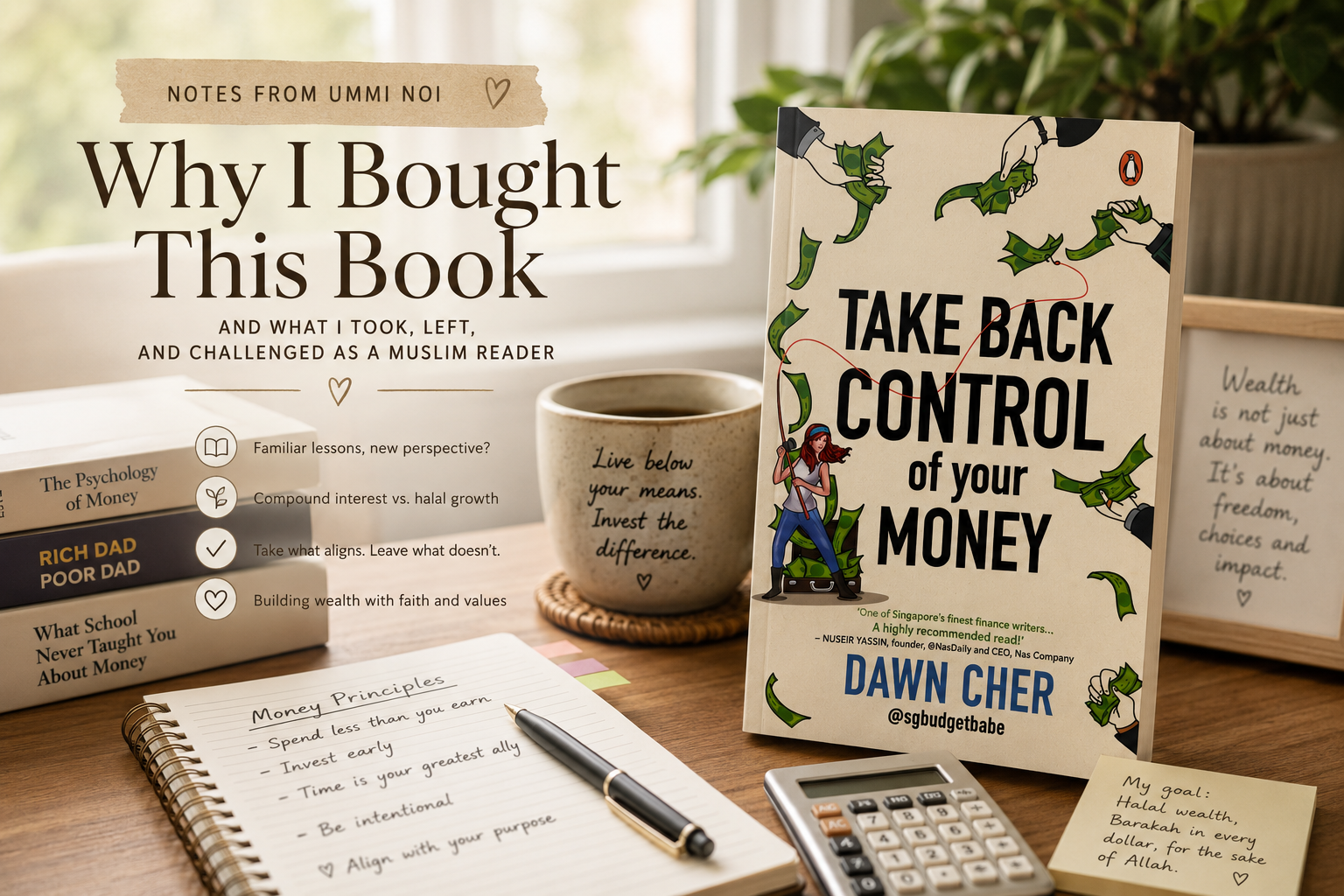 I Bought This Book Because I Wanted Someone to Challenge My Thinking About Money