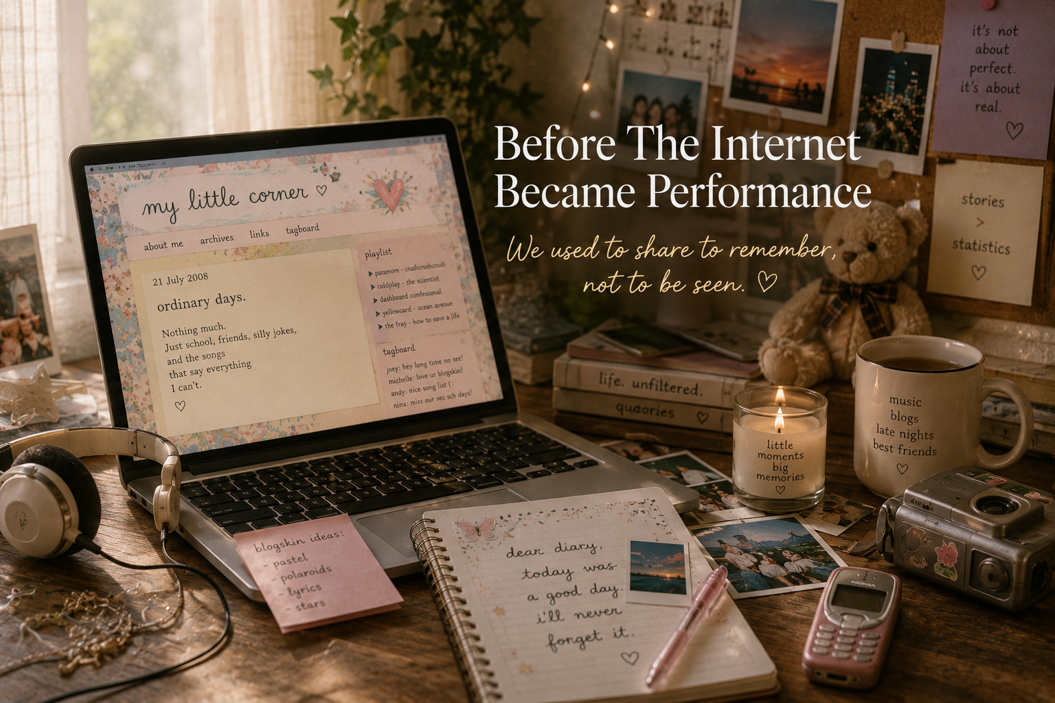 Before The Internet Became Performance
