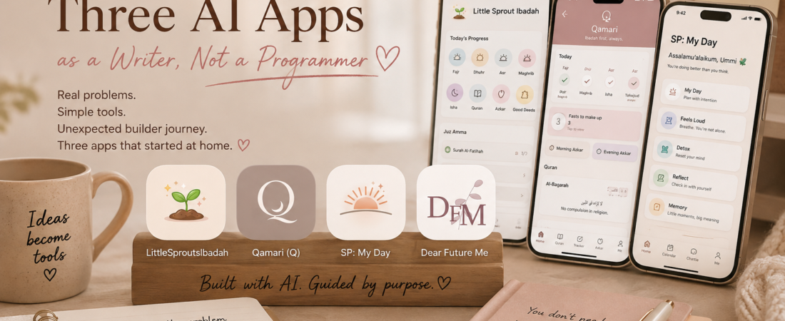 How I Built Three AI Apps as a Writer, Not a Programmer