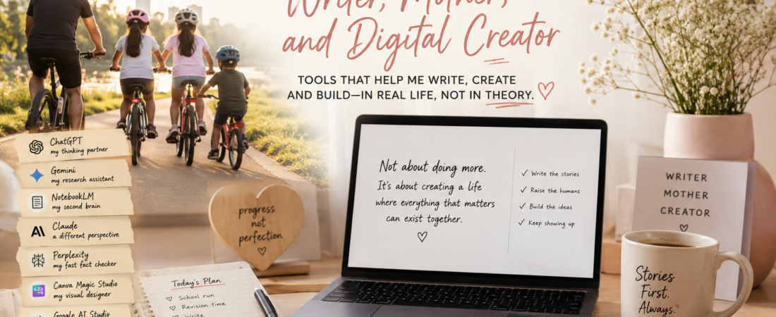 My AI Stack as a Writer, Mother, and Digital Creator